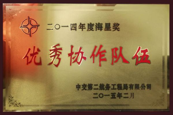 2014年度海星奖协作队伍